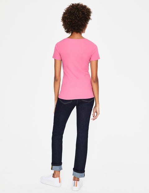 Essential Short Sleeve Tee - Candy Stick Essential Short Sleeve Tee - Candy Stick
