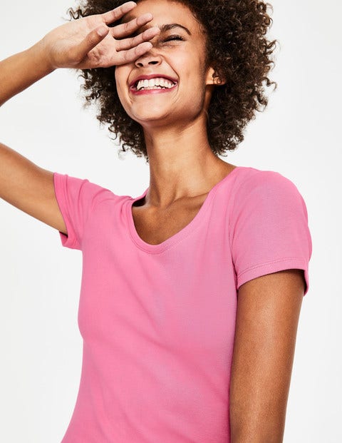 Essential Short Sleeve Tee - Candy Stick Essential Short Sleeve Tee - Candy Stick