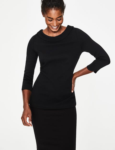 Sarah Ottoman Top - Black Sarah Ottoman Top - Black