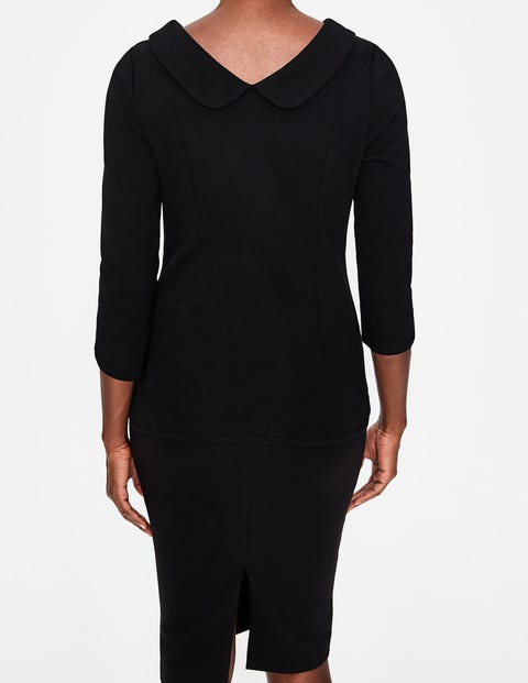 Sarah Ottoman Top - Black Sarah Ottoman Top - Black