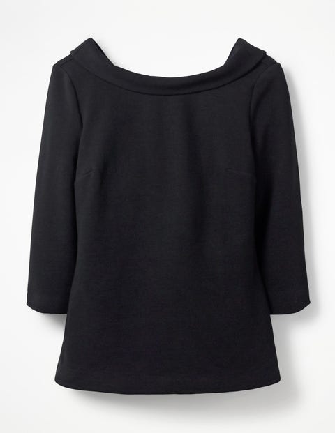 Sarah Ottoman Top - Black Sarah Ottoman Top - Black