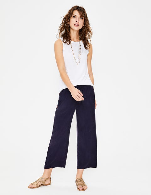 Frill Jersey Vest - White Frill Jersey Vest - White