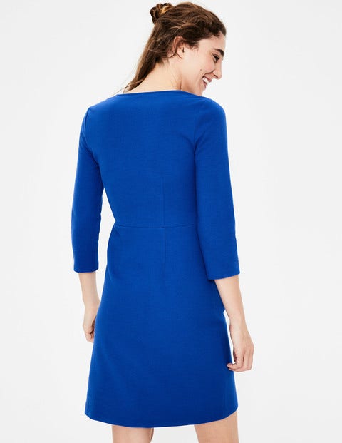 Bronte Ottoman Dress - Cobalt Bronte Ottoman Dress - Cobalt