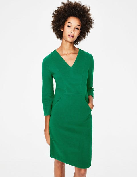 Bronte Ottoman Dress - Forest Bronte Ottoman Dress - Forest