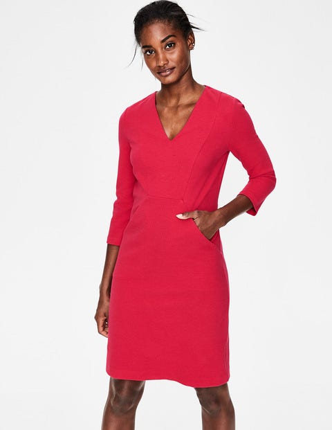 Robe Bronte En Ottoman - Rose foncé Robe Bronte En Ottoman - Rose foncé