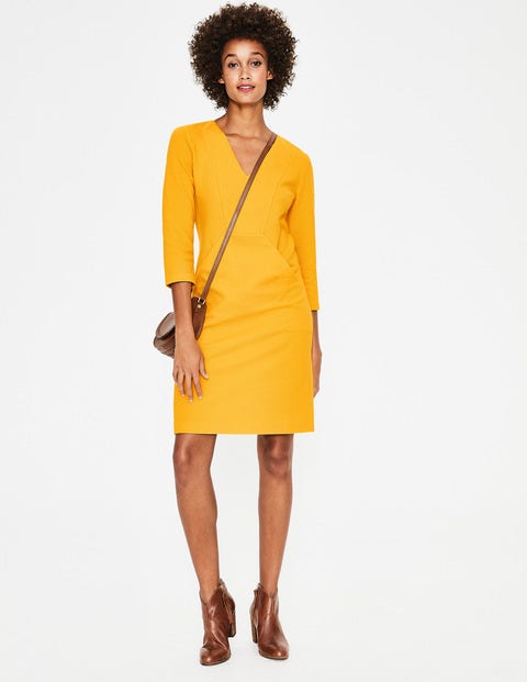 Bronte Ottoman Dress - Happy Bronte Ottoman Dress - Happy