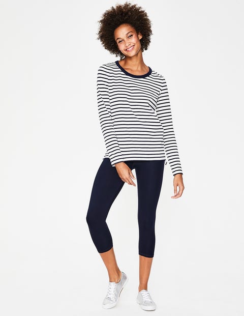 Favourite Cropped Leggings - Navy Favourite Cropped Leggings - Navy
