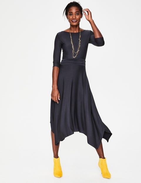 Maisie Jersey Midi Dress - Navy Maisie Jersey Midi Dress - Navy