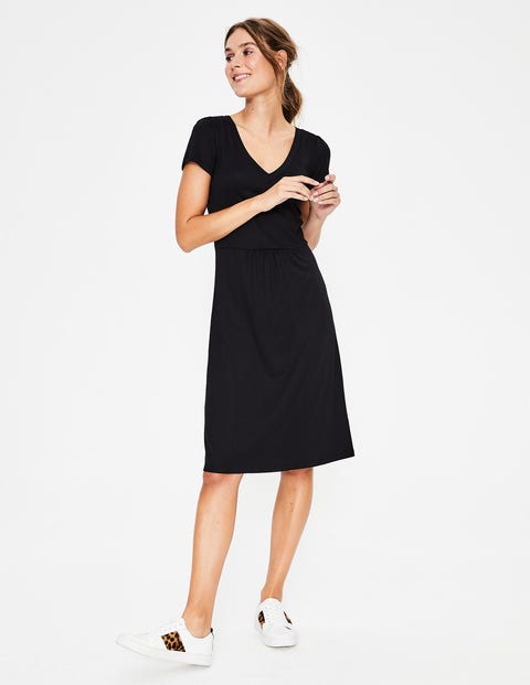 Penelope Jersey Dress - Black Penelope Jersey Dress - Black