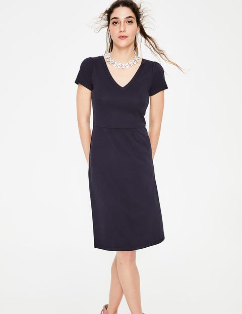 Penelope Jersey Dress - Navy Penelope Jersey Dress - Navy