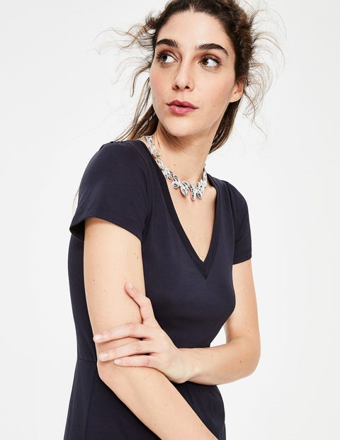 Penelope Jersey Dress - Navy Penelope Jersey Dress - Navy