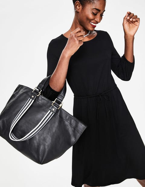 Talia Jersey Dress - Black Talia Jersey Dress - Black