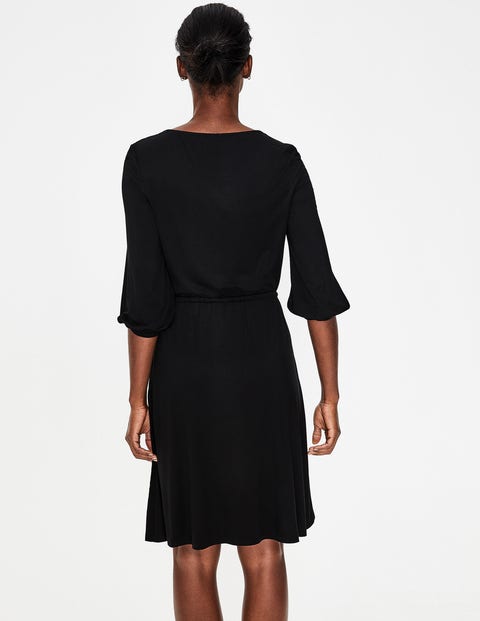 Talia Jersey Dress - Black Talia Jersey Dress - Black