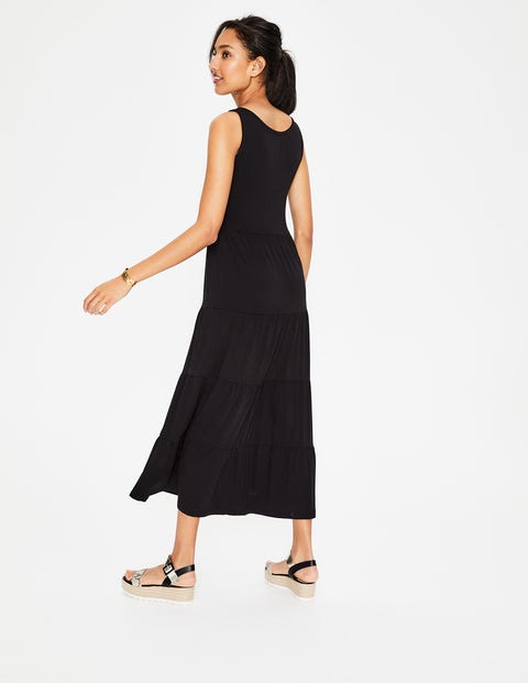 Maya Jersey Maxi Dress - Black Maya Jersey Maxi Dress - Black