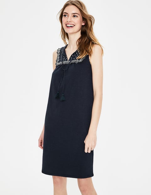 Nella Jersey Dress - Navy Nella Jersey Dress - Navy