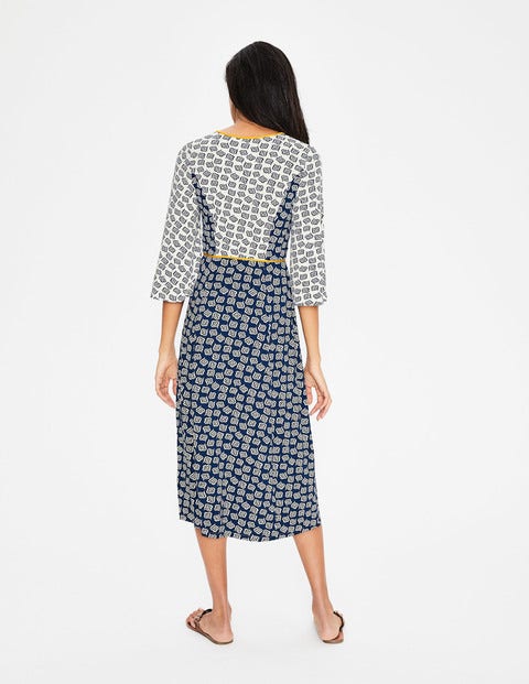 bella jersey midi dress