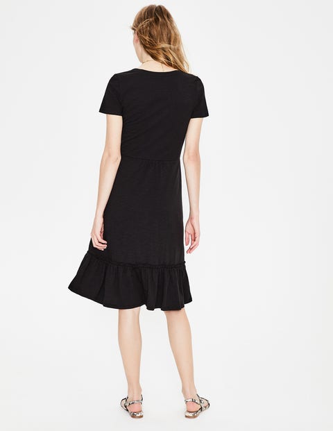 Melissa Jersey Dress - Black Melissa Jersey Dress - Black