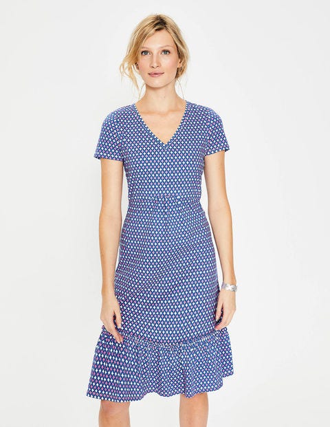 Melissa Jersey Dress - Candy Stick Diamond Lattice Melissa Jersey Dress - Candy Stick Diamond Lattice