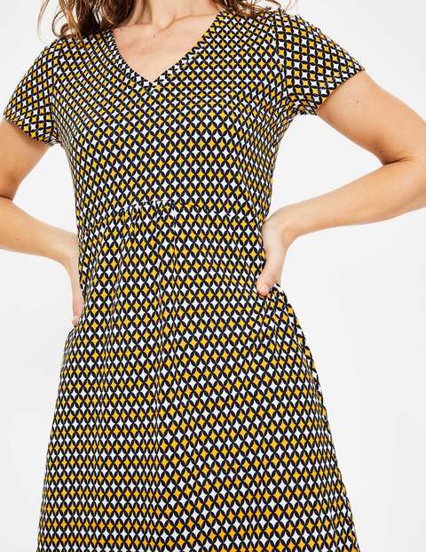 Melissa Jersey Dress - Happy Diamond Lattice Melissa Jersey Dress - Happy Diamond Lattice