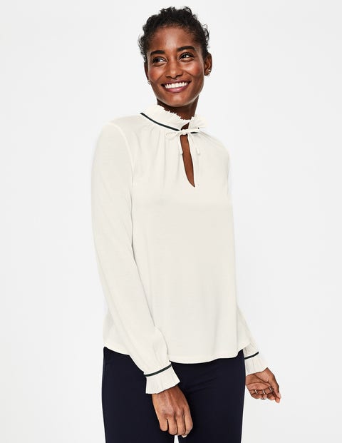 Bronwyn Jerseyshirt - Naturweiß Bronwyn Jerseyshirt - Naturweiß