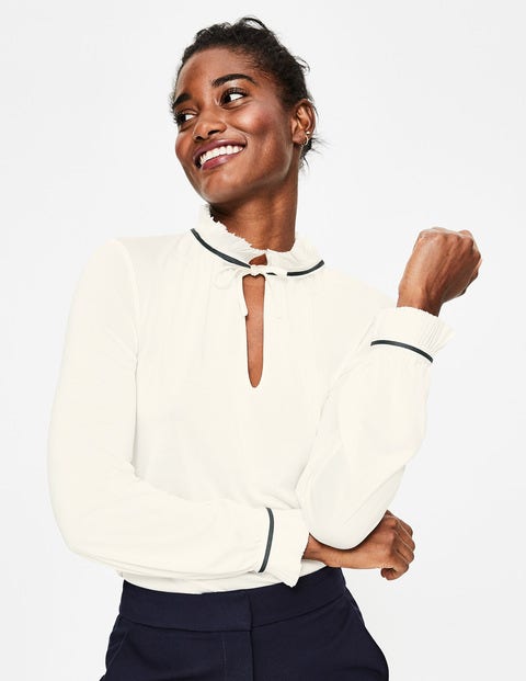 Bronwyn Jerseyshirt - Naturweiß Bronwyn Jerseyshirt - Naturweiß