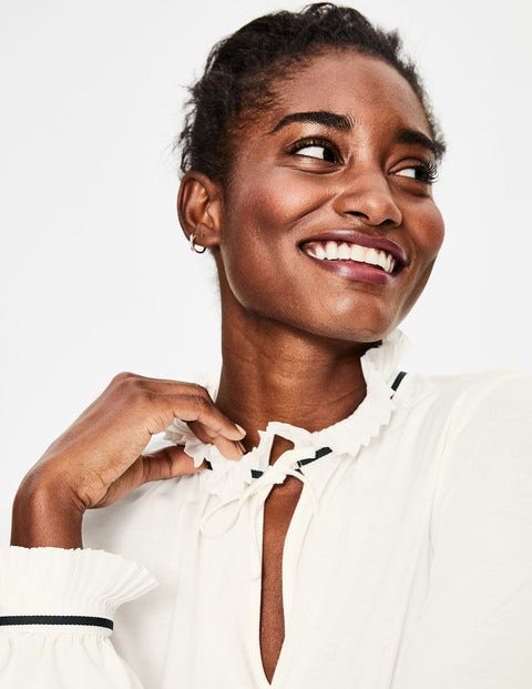 Bronwyn Jerseyshirt - Naturweiß Bronwyn Jerseyshirt - Naturweiß