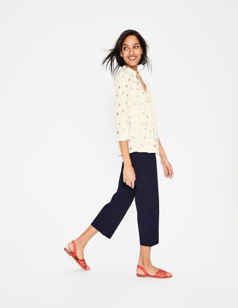 Gemma Jerseyshirt - Naturweiß, Blütenblätter, Foliendruck Gemma Jerseyshirt - Naturweiß, Blütenblätter, Foliendruck