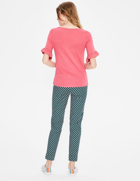 Supersoft Frilled Cuff Tee - Garden Rose Supersoft Frilled Cuff Tee - Garden Rose