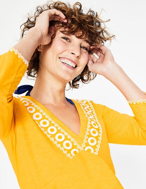 Rosanna Jersey Tunic - Happy/Ivory Rosanna Jersey Tunic - Happy/Ivory