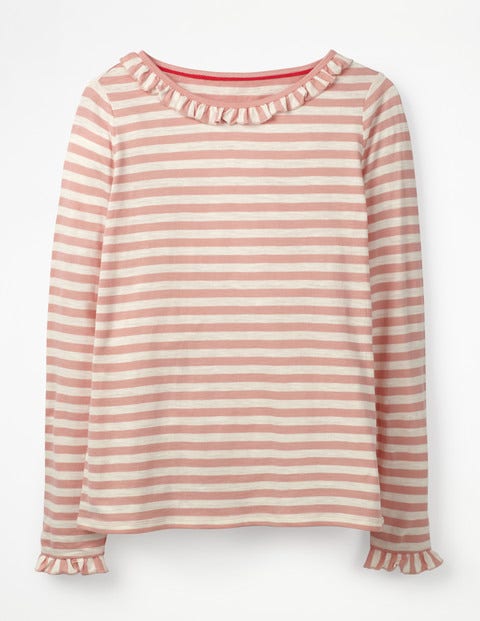 Haut Olive En Jersey - Ivoire/rose craie Haut Olive En Jersey - Ivoire/rose craie