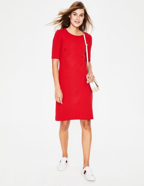 Jemima Ottoman Dress - Poinsettia Jemima Ottoman Dress - Poinsettia
