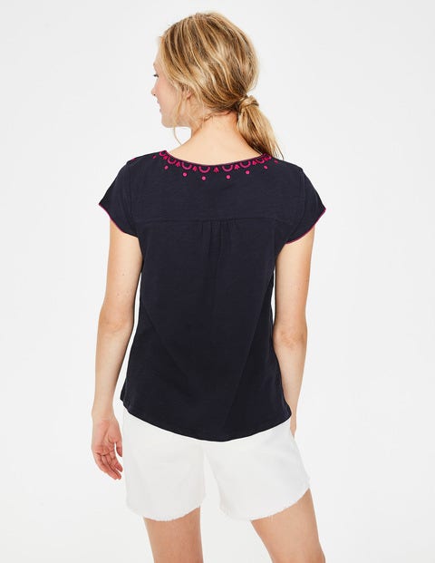 Elisabeth Jersey Top - Navy Elisabeth Jersey Top - Navy
