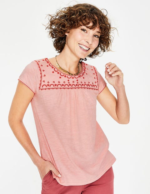 Elisabeth Jersey Top - Chalky Pink Elisabeth Jersey Top - Chalky Pink