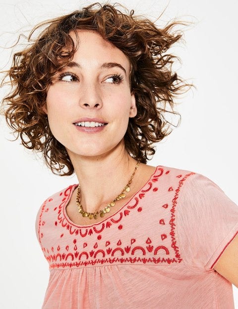 Elisabeth Jersey Top - Chalky Pink Elisabeth Jersey Top - Chalky Pink
