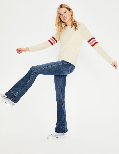 Allie Jersey Tee - Ivory Allie Jersey Tee - Ivory
