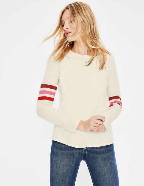 Allie Jersey Tee - Ivory Allie Jersey Tee - Ivory
