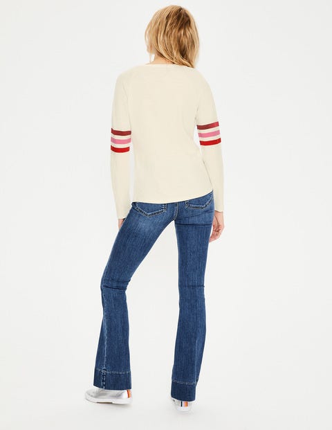Allie Jersey Tee - Ivory Allie Jersey Tee - Ivory