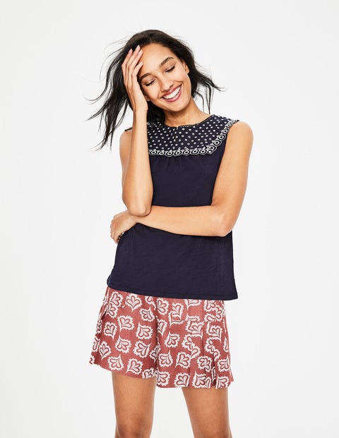 Nella Jersey Top - Navy Nella Jersey Top - Navy