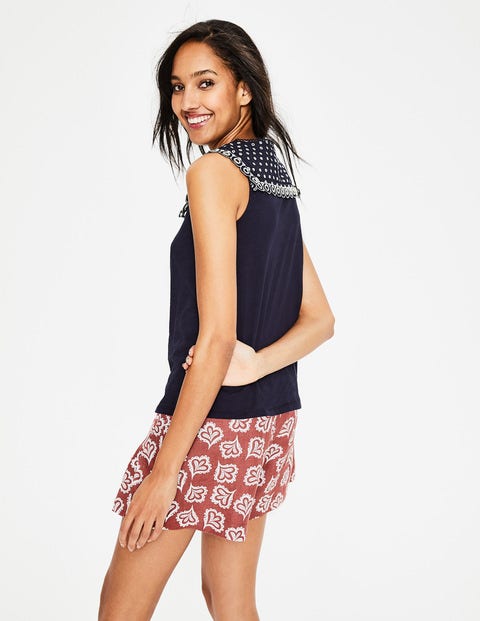 Nella Jersey Top - Navy Nella Jersey Top - Navy