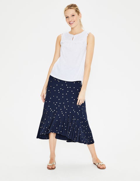 Nella Jersey Top - White Nella Jersey Top - White