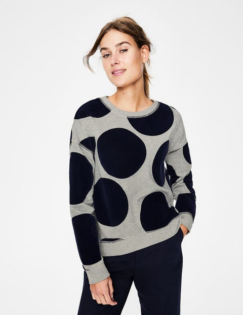 Arabella Sweatshirt - Large Flock Spot Arabella Sweatshirt - Large Flock Spot
