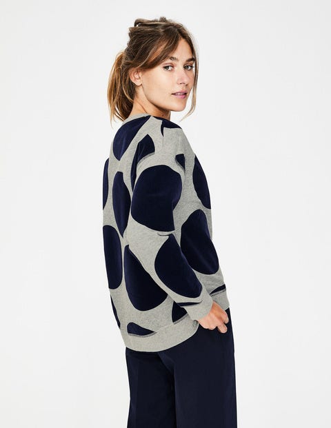 Arabella Sweatshirt - Large Flock Spot Arabella Sweatshirt - Large Flock Spot
