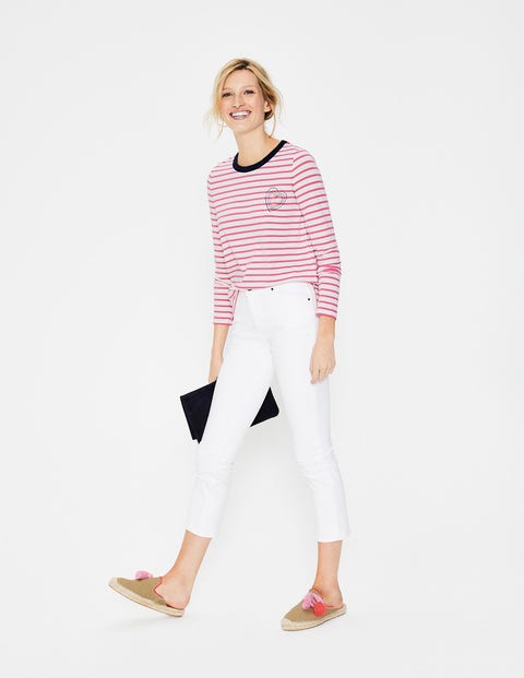 Make A Statement Breton - Embroidered Heart Make A Statement Breton - Embroidered Heart