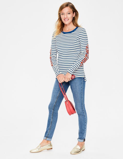Make A Statement Breton - Embroidered Sleeve Make A Statement Breton - Embroidered Sleeve