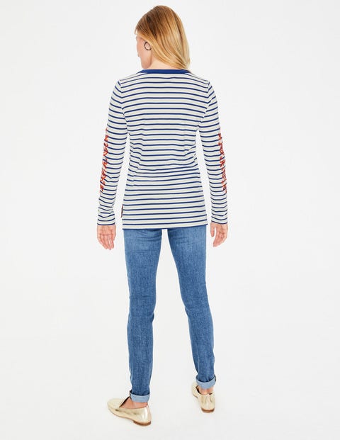 Make A Statement Breton - Embroidered Sleeve Make A Statement Breton - Embroidered Sleeve