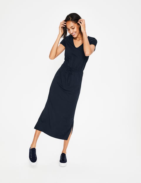 Lola Jersey-Midikleid - Navy Lola Jersey-Midikleid - Navy