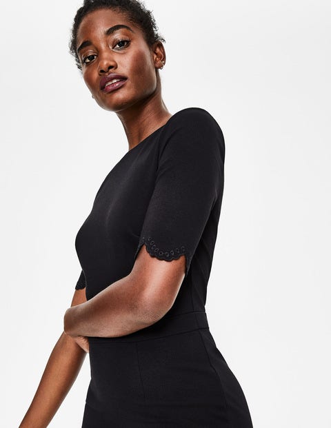 Emma Ponte-Kleid - Schwarz Emma Ponte-Kleid - Schwarz
