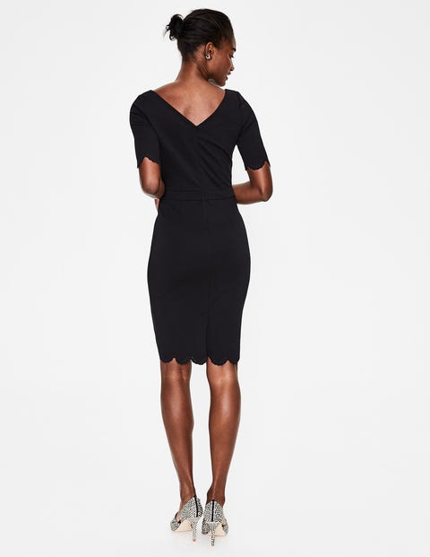 Emma Ponte-Kleid - Schwarz Emma Ponte-Kleid - Schwarz