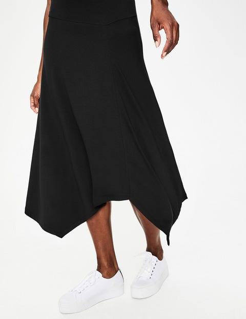 Evelyn Jersey Skirt - Black Evelyn Jersey Skirt - Black