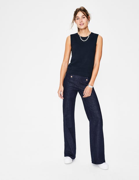 Lieblingstanktop Aus Strick - Navy Lieblingstanktop Aus Strick - Navy